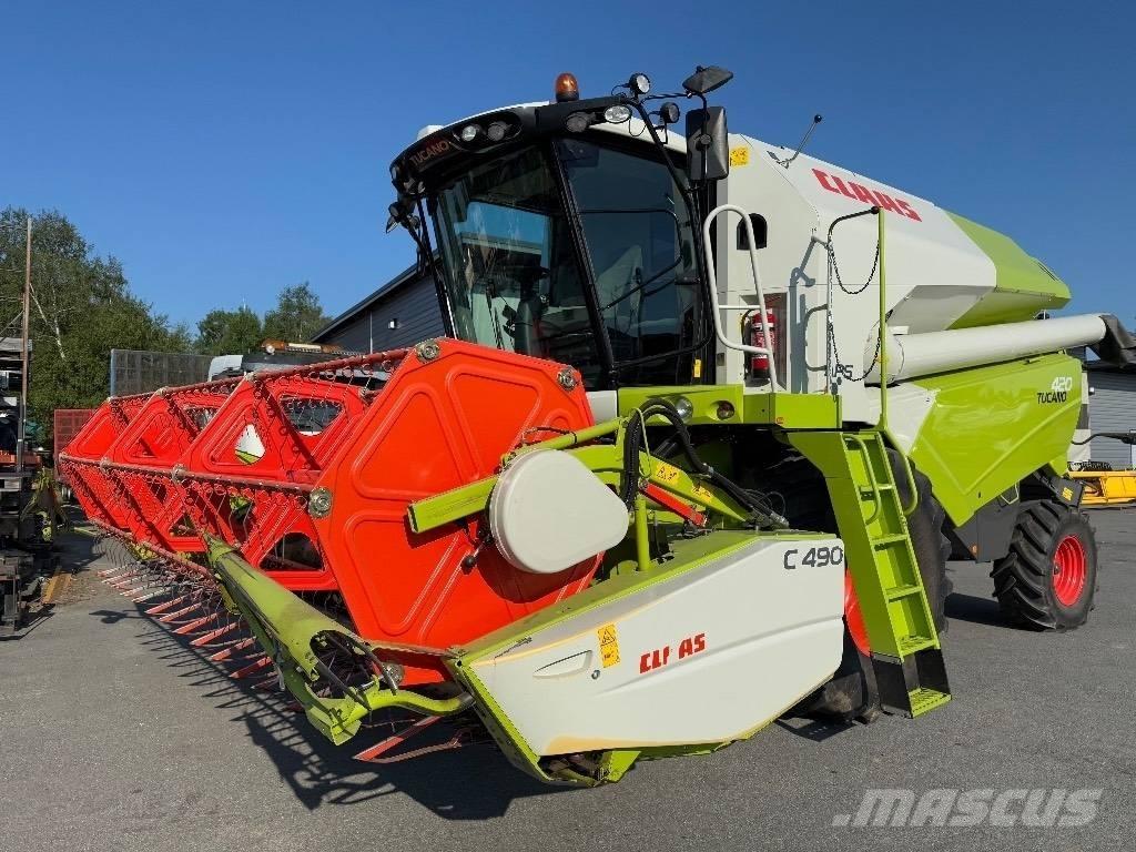 CLAAS Tucano 420 APS Mejetærskere