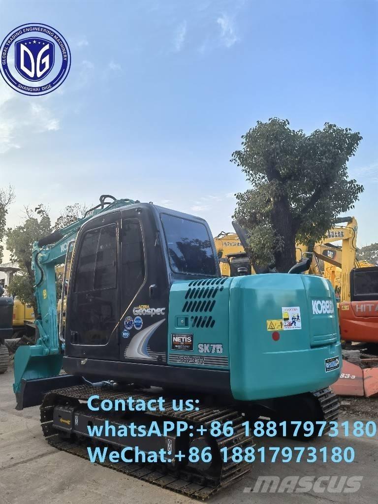 Kobelco SK75-8 Gravemaskiner på larvebånd