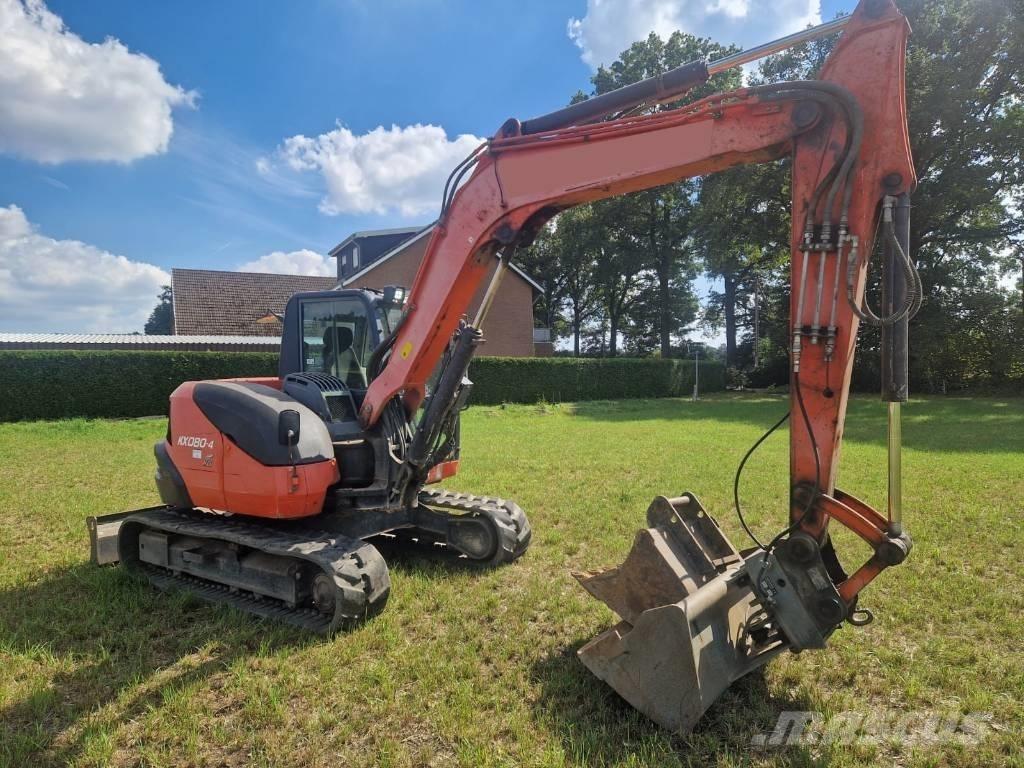 Kubota KX 080-4 Midi-gravemaskiner 7t - 12t