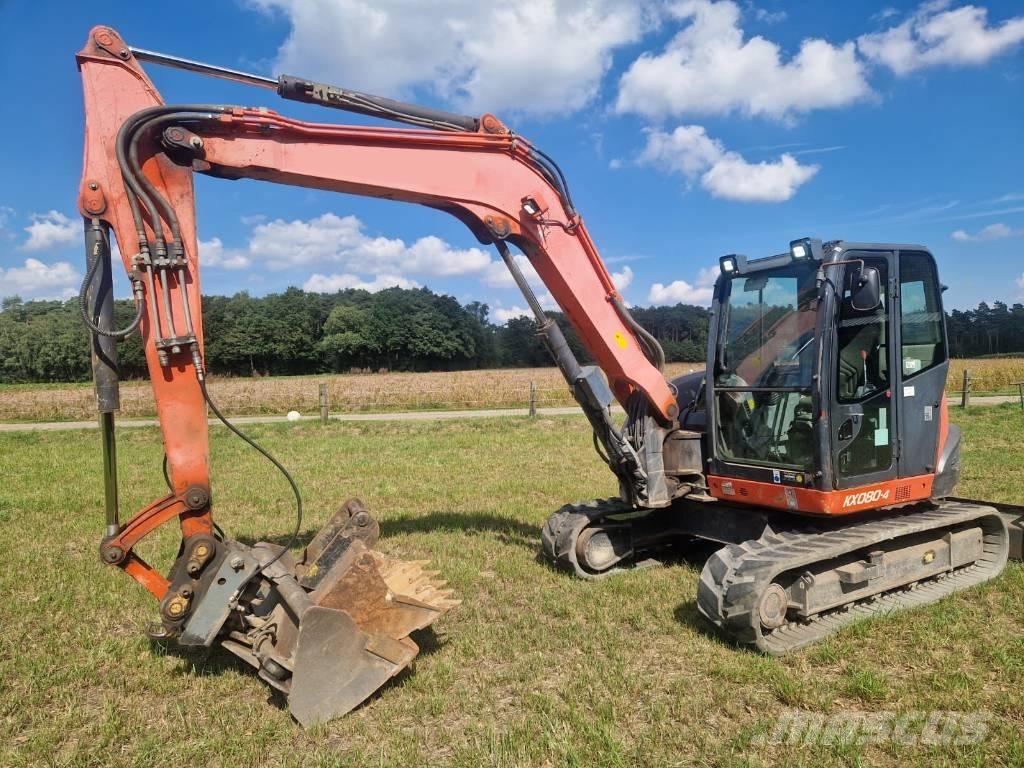 Kubota KX 080-4 Midi-gravemaskiner 7t - 12t