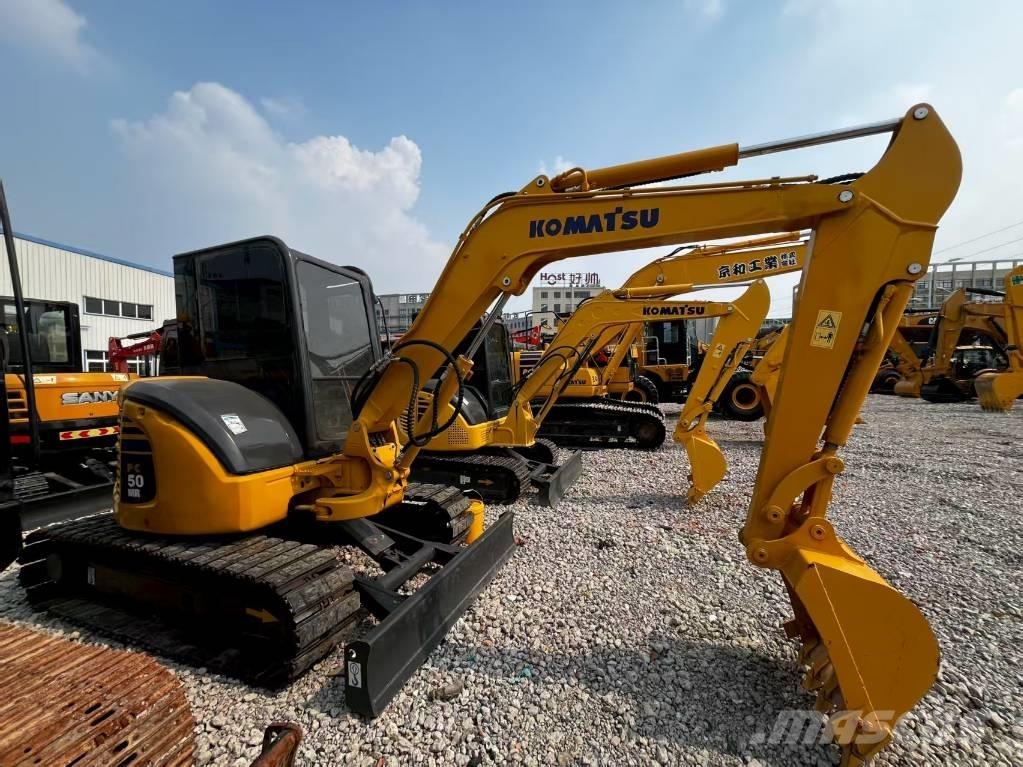 Komatsu PC 50 MR Minigravemaskiner
