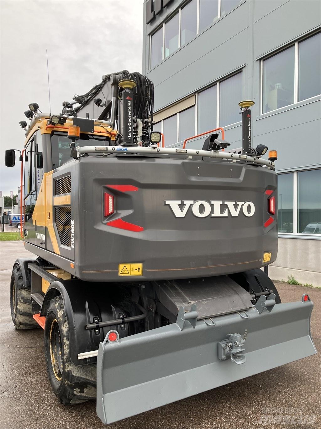 Volvo EW 160 E Gravemaskiner på hjul