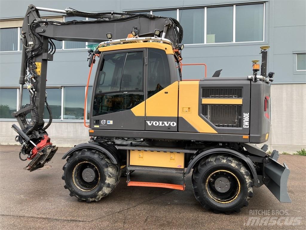 Volvo EW 160 E Gravemaskiner på hjul