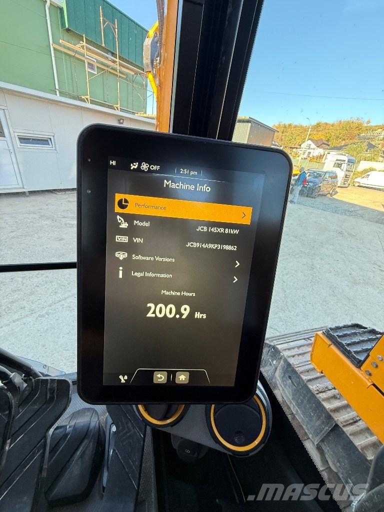 JCB 145XR Gravemaskiner på larvebånd