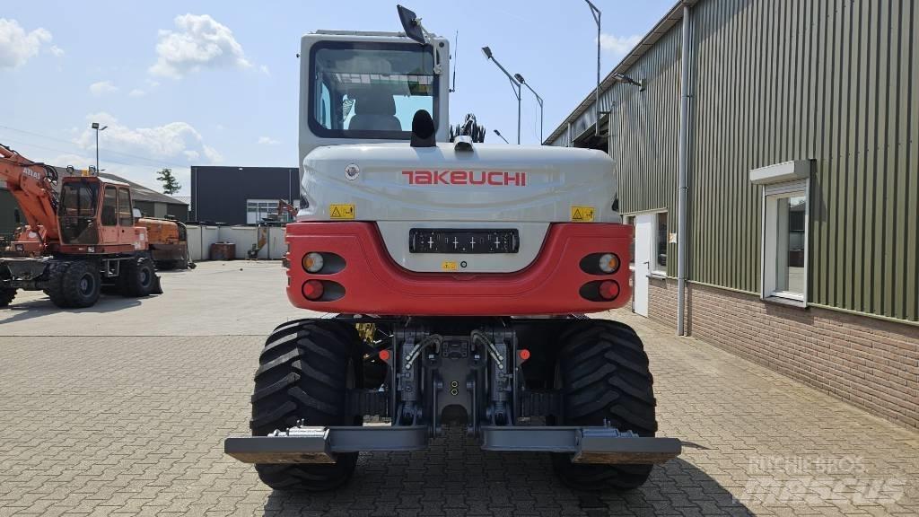 Takeuchi TB295W Gravemaskiner på hjul