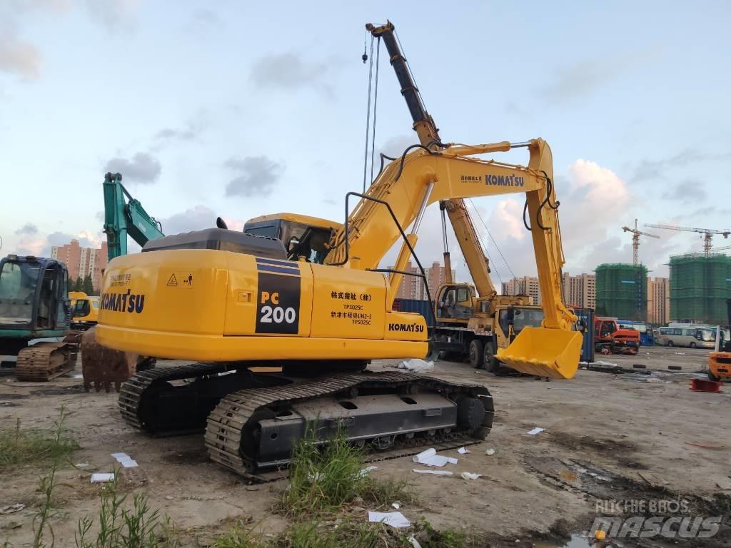 Komatsu PC 200-7 Midi-gravemaskiner 7t - 12t