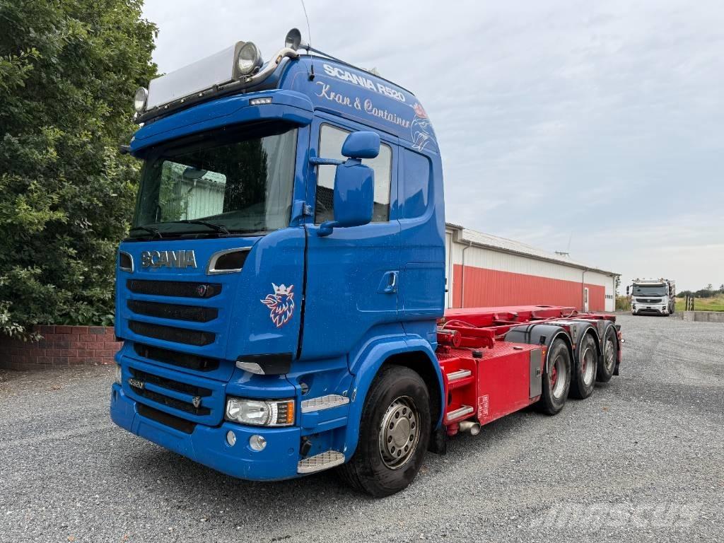 Scania R520 8x4 Demonterbare/wirehejs lastbiler