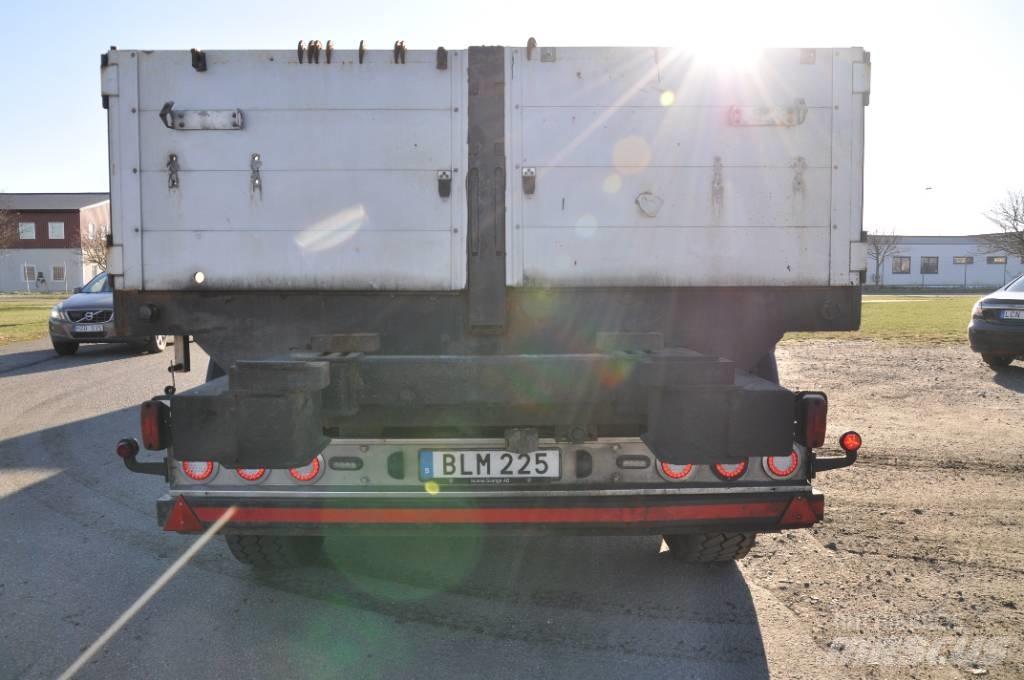 HRD NTS Semi-trailer med lad/flatbed