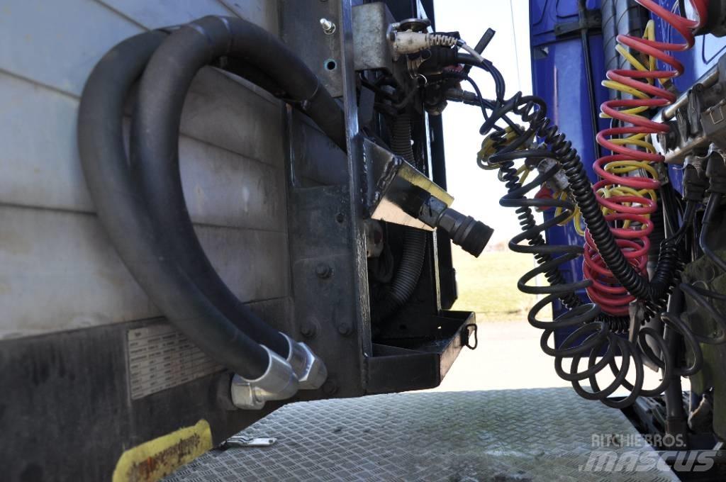 HRD NTS Semi-trailer med lad/flatbed