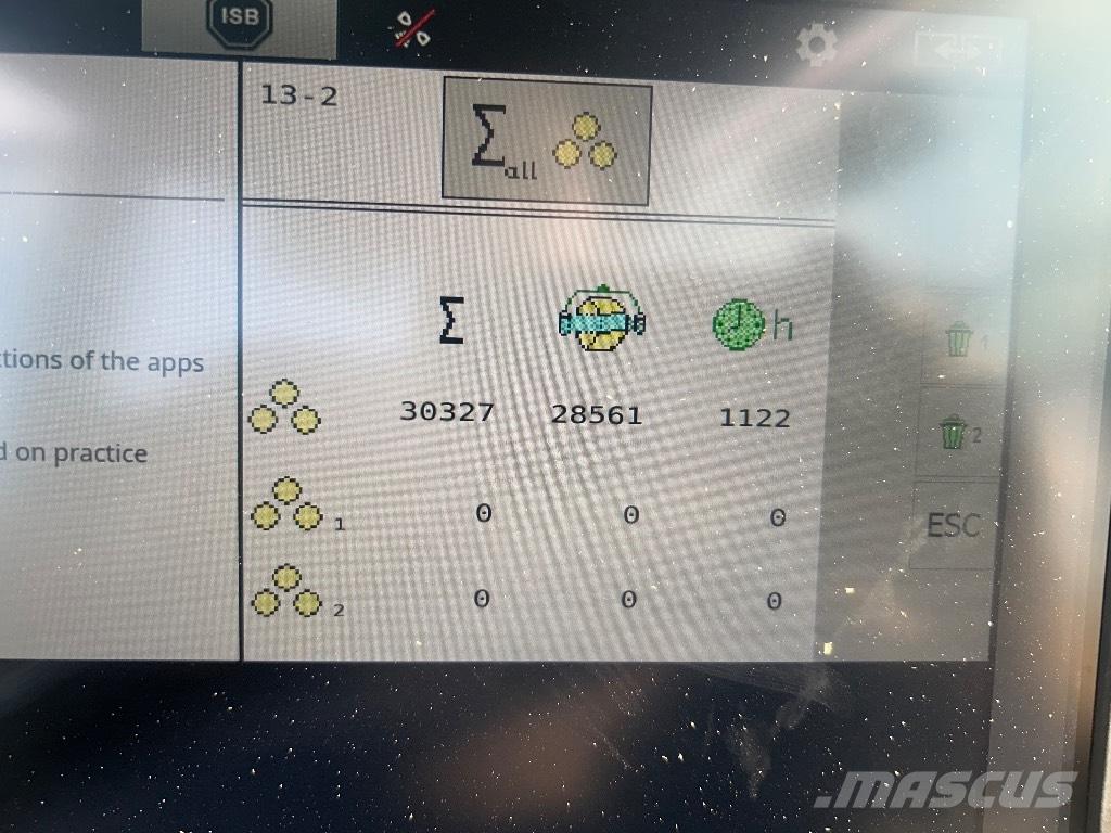 Krone CF1550XC Rundballe-pressere