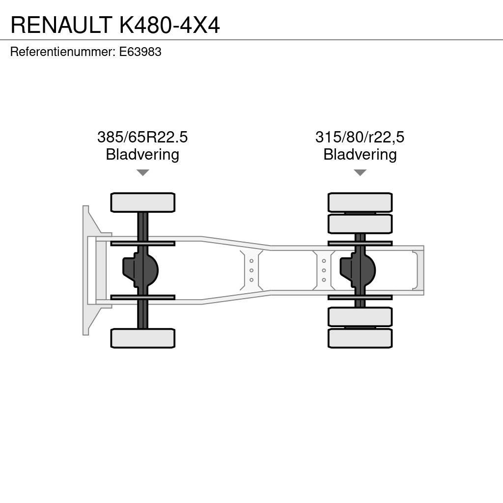 Renault K480-4X4 Trækkere