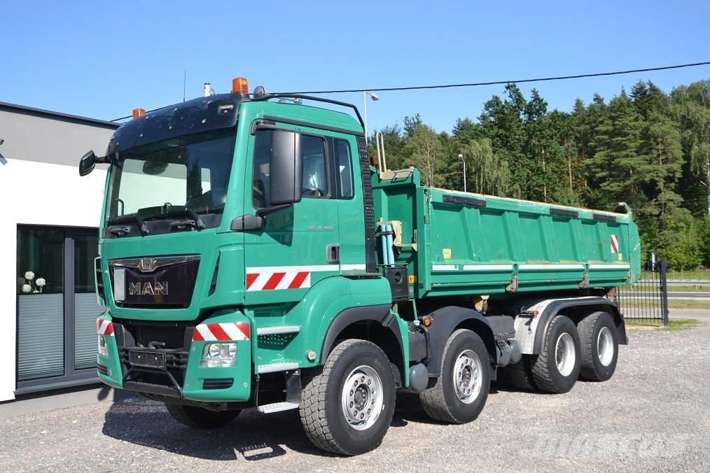 MAN TGS 35 480 Lastbiler med tip