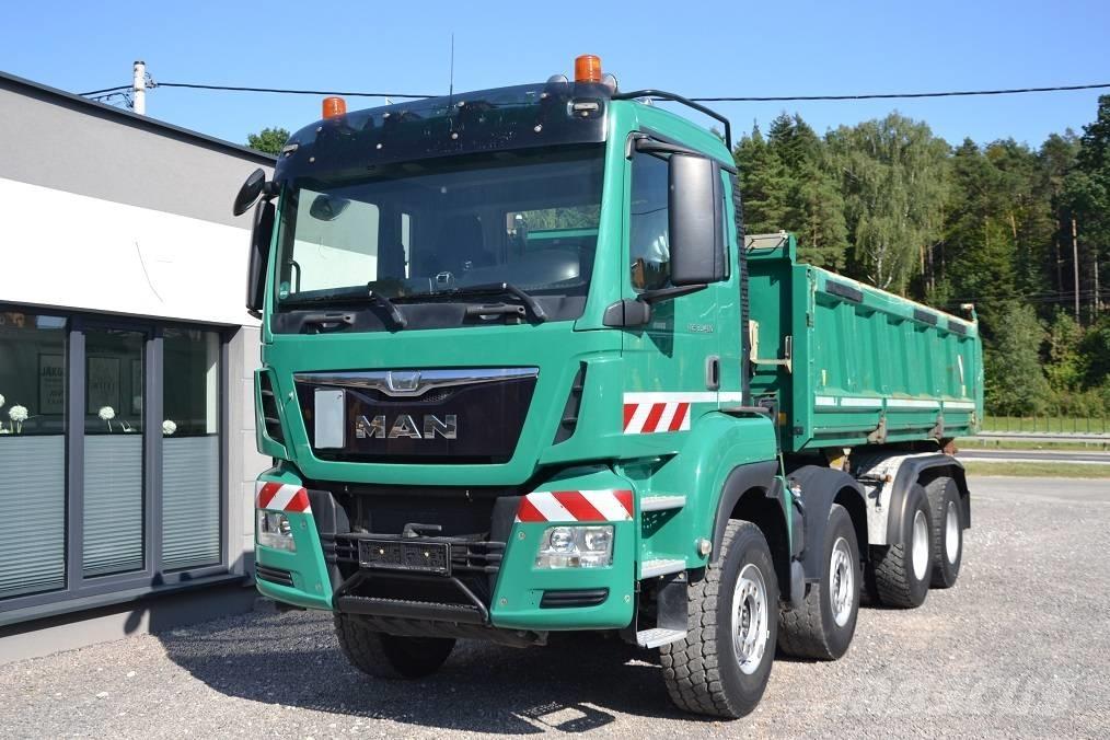MAN TGS 35 480 Lastbiler med tip