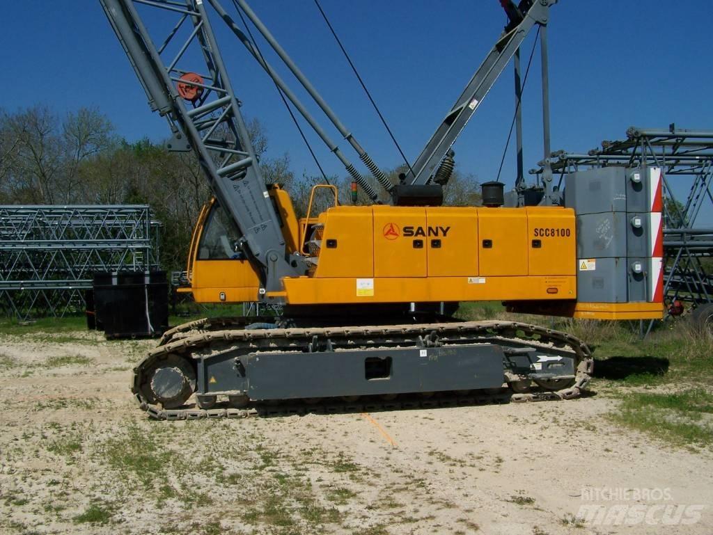 Sany SCC 8100 Kraner på larvebånd