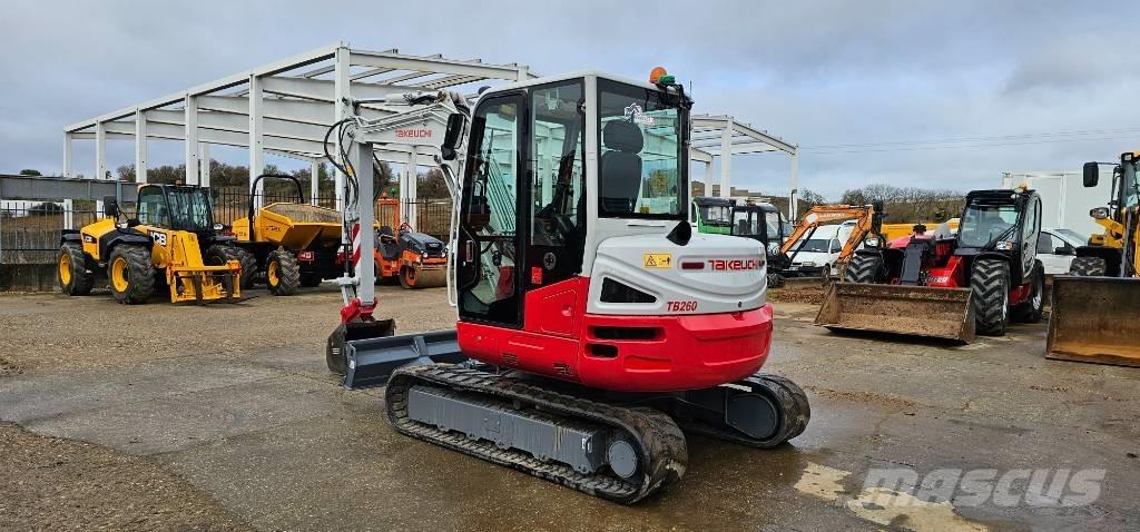 Takeuchi TB 260 Minigravemaskiner