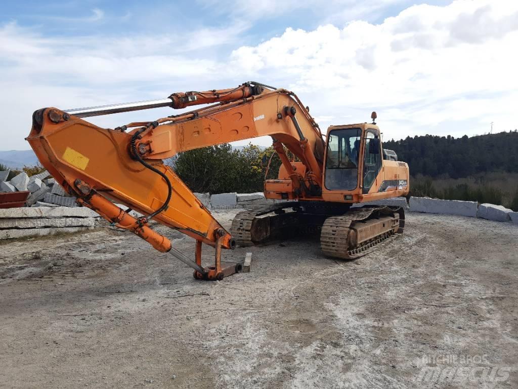 Daewoo DX340 LC V Gravemaskiner på larvebånd
