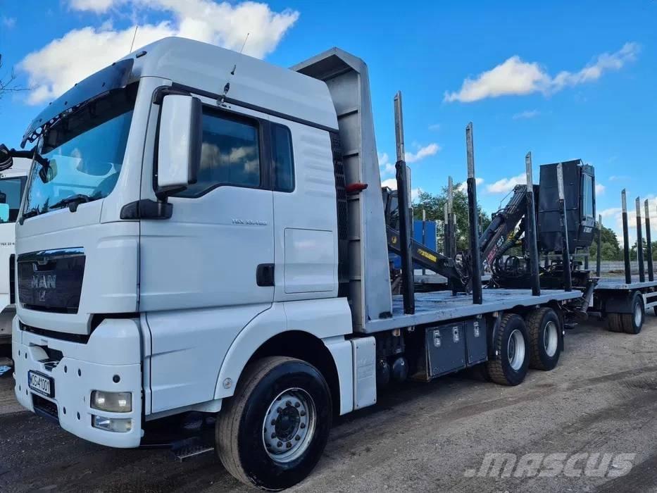 MAN TGX 33.580 Lastbil med kran