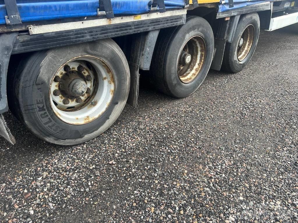 Krone SD serie 3668 Semi-trailer med Gardinsider
