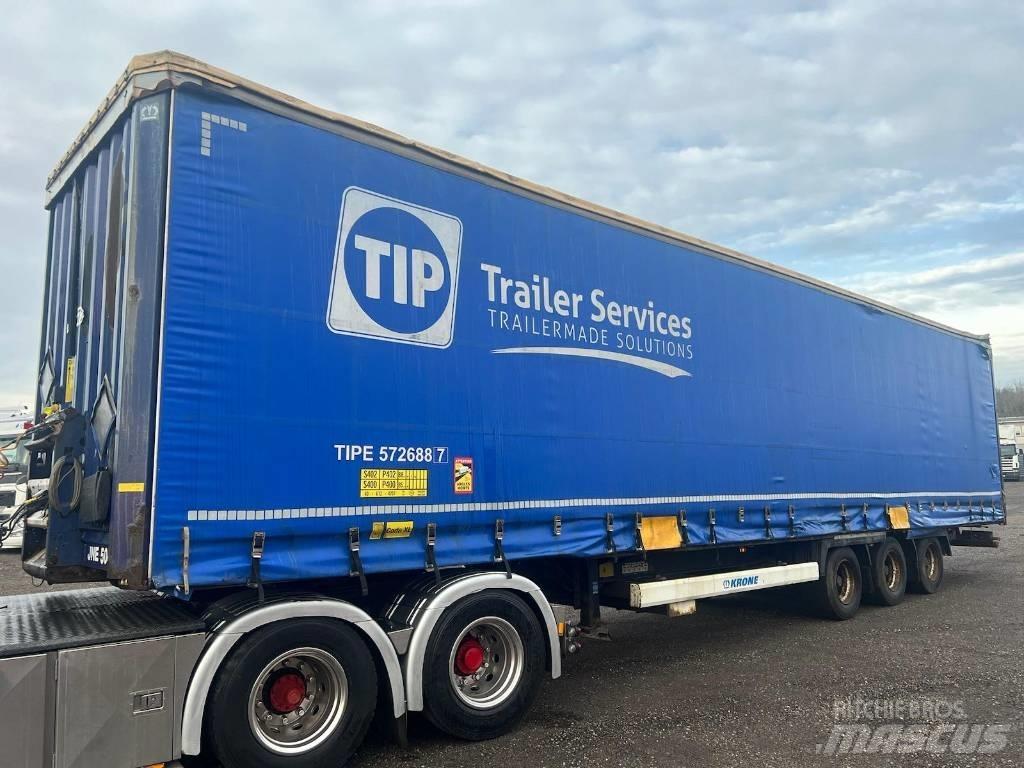 Krone SD serie 3668 Semi-trailer med Gardinsider