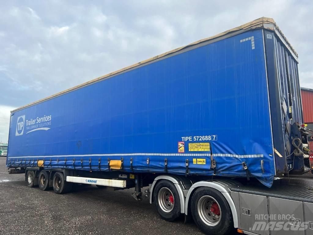 Krone SD serie 3668 Semi-trailer med Gardinsider