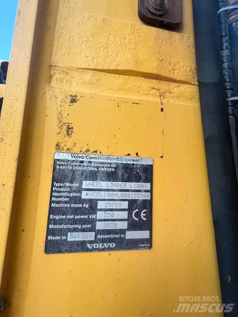 Volvo L 180 H Læssemaskiner på hjul