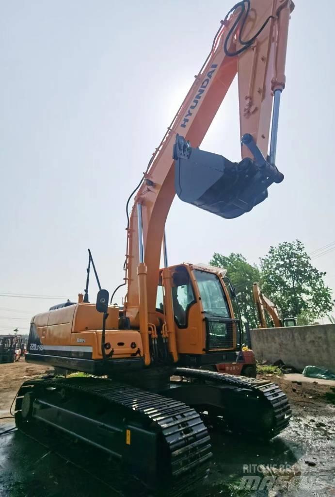 Hyundai R220LC-9 Gravemaskiner på larvebånd