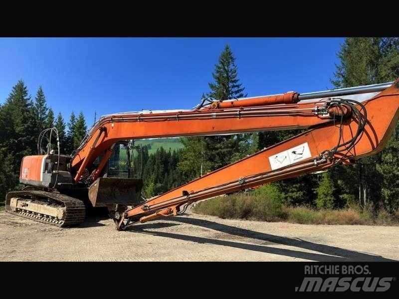Hitachi ZX210LC-3 Gravemaskiner med lang gravebom
