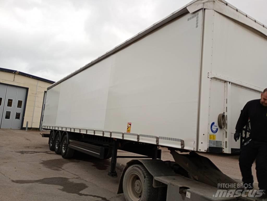 Berger GARDIN Semi-trailer med Gardinsider