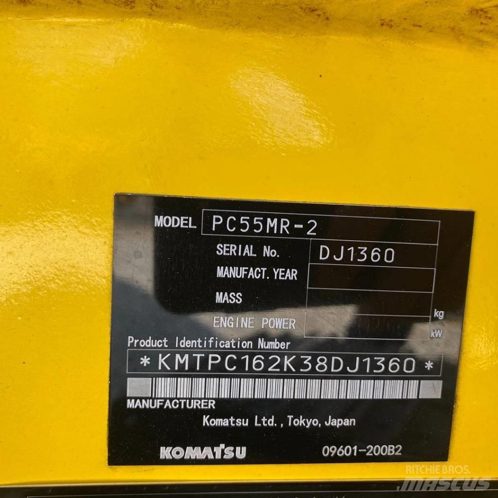 Komatsu PC 55 Gravemaskiner på larvebånd