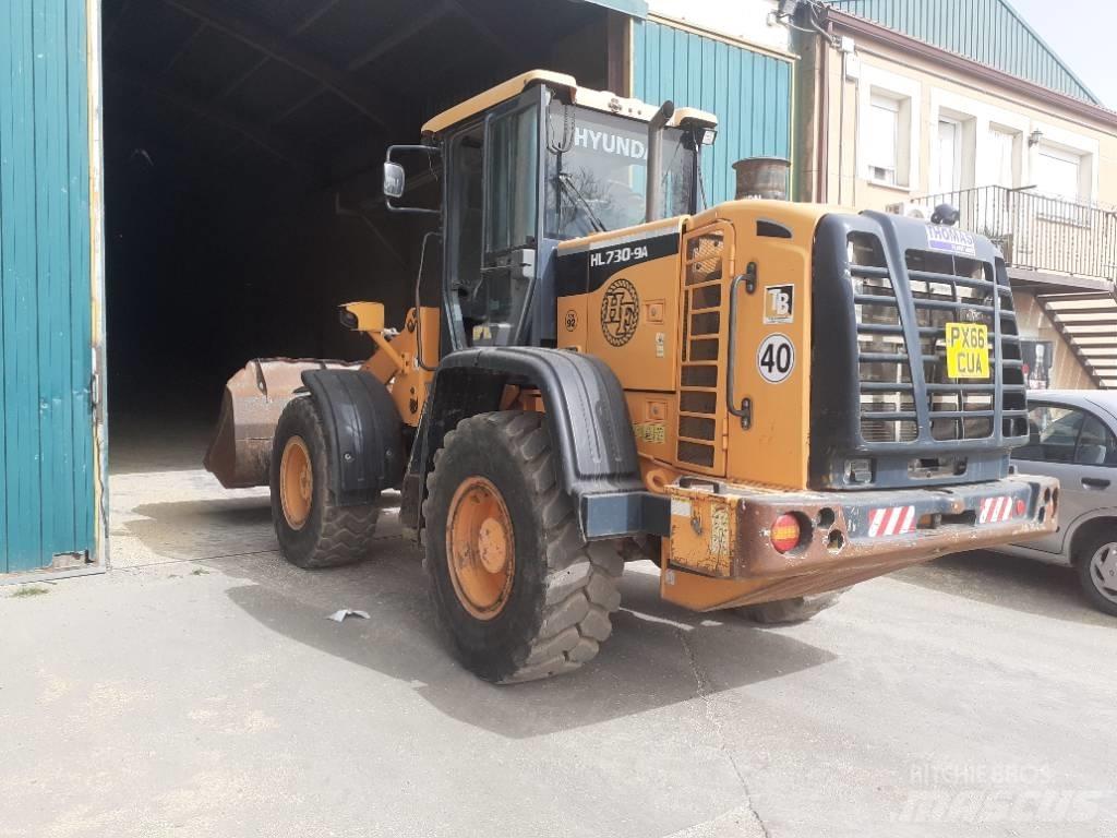 Hyundai HL 730-9 A Læssemaskiner på hjul