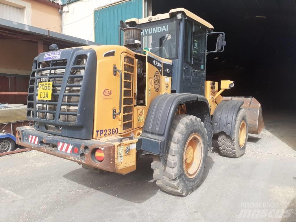Hyundai HL 730-9 A Læssemaskiner på hjul