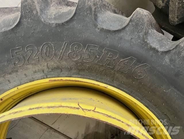 BKT 520/85R46 Hjul, Dæk og Fælge