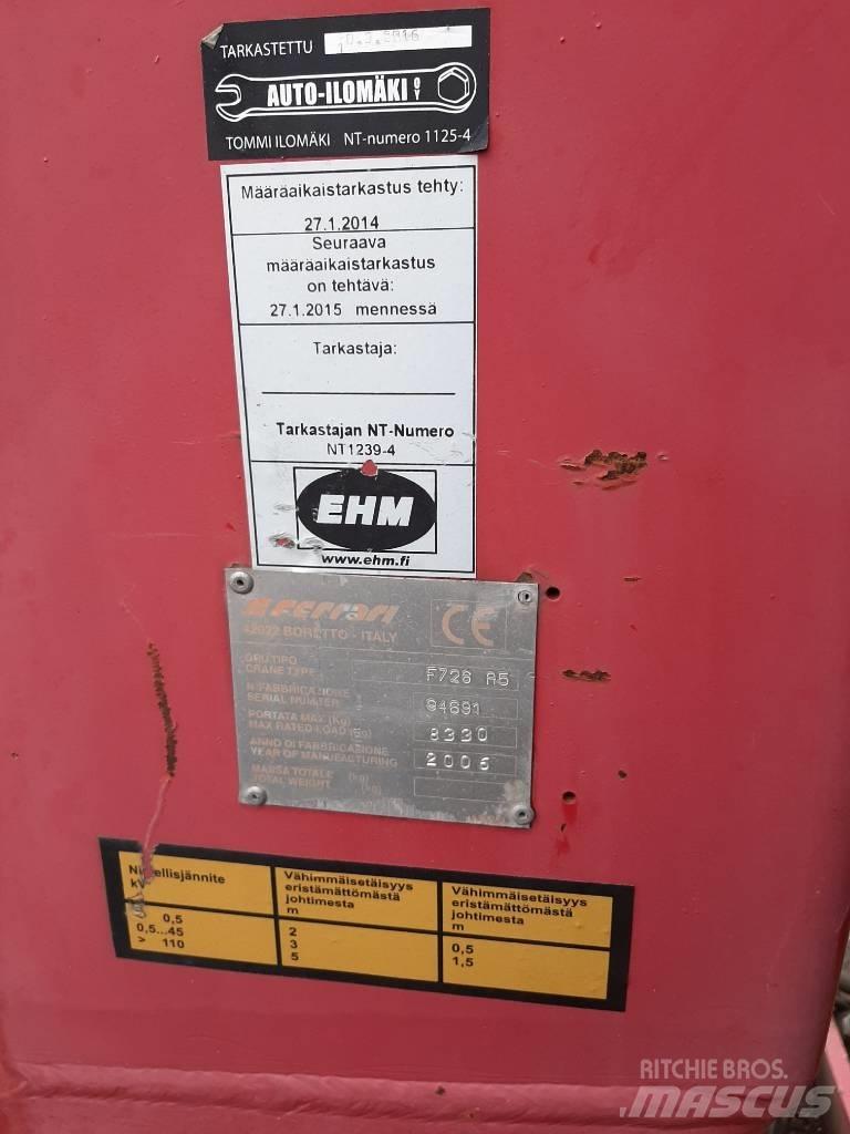 Scania R 124 Lastbil med kran