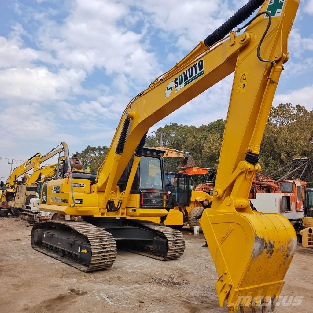 Komatsu PC 200 Gravemaskiner på larvebånd