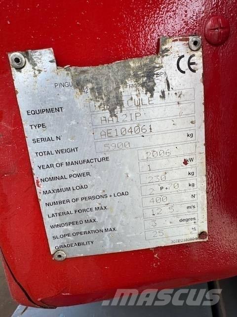 Haulotte HA 12 IP Bomlifte med knækarm