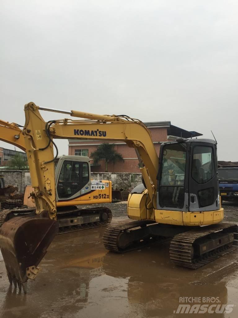 Komatsu pc78us Midi-gravemaskiner 7t - 12t