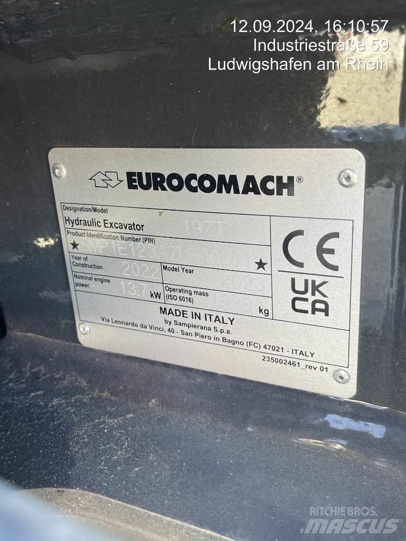 Eurocomach 19ZT Minigravemaskiner