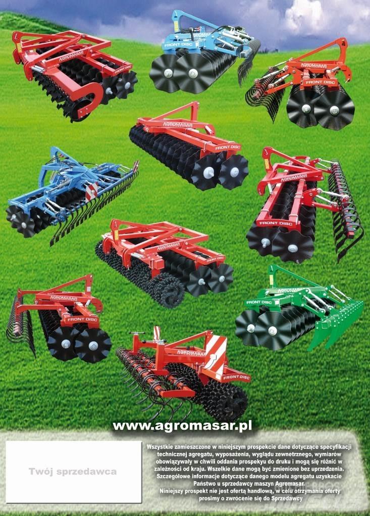 Agromasar Front Disc Kombi-såmaskiner
