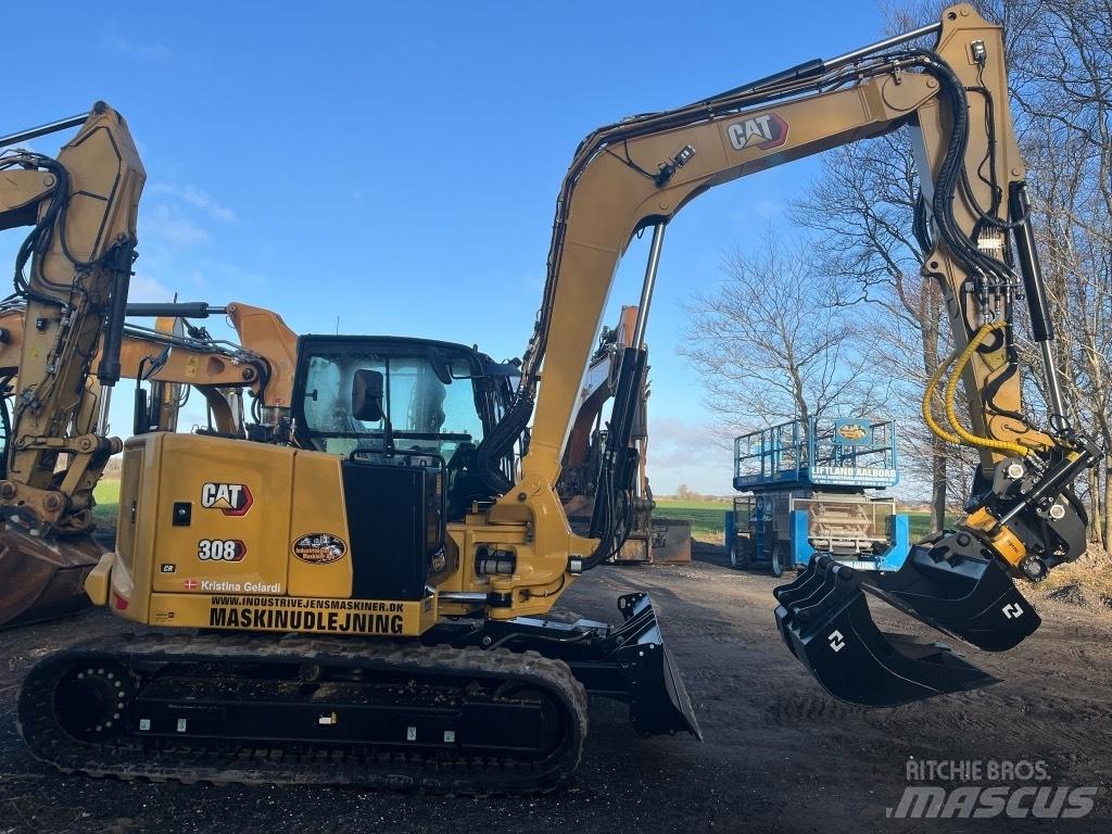 CAT 308 Midi-gravemaskiner 7t - 12t