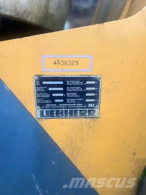 Liebherr 554 Læssemaskiner på hjul