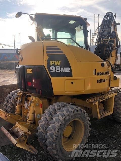 Komatsu PW 98 MR Gravemaskiner på hjul