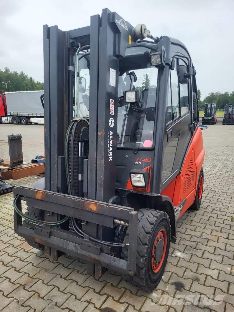 Linde H40T LPG gaffeltrucks