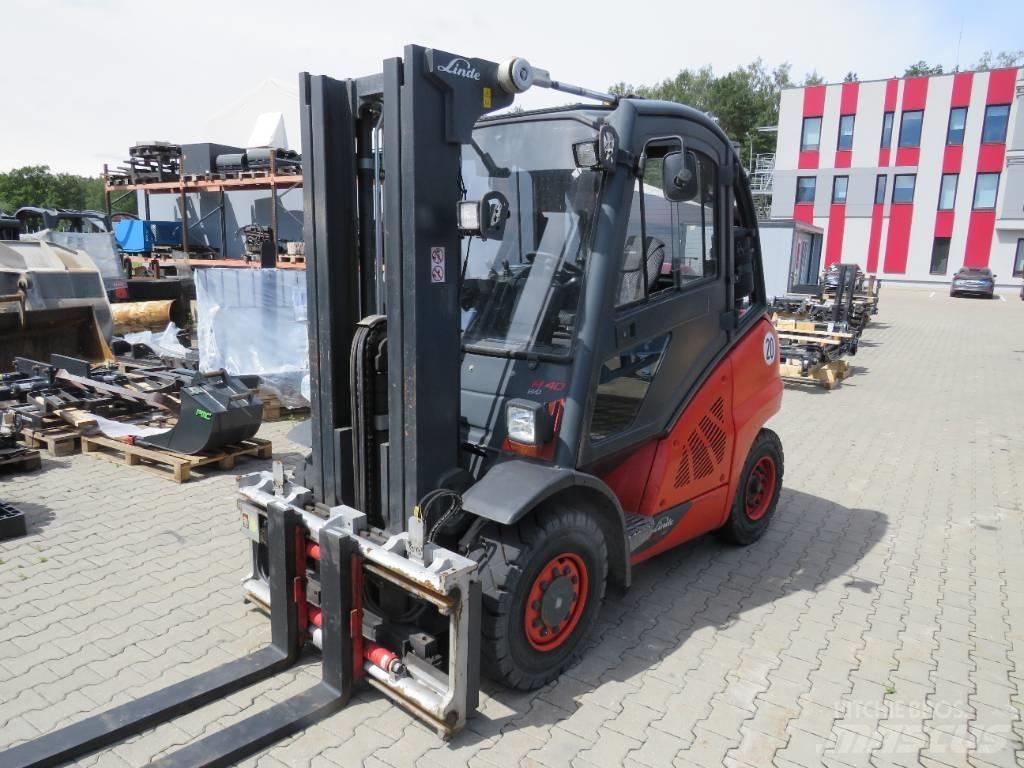 Linde H40T LPG gaffeltrucks
