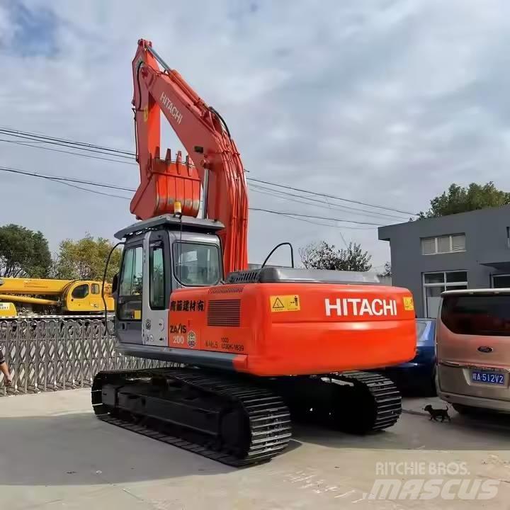 Hitachi ZX200 Gravemaskiner på larvebånd