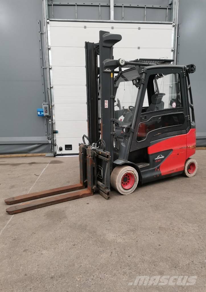 Linde E30HL-01 El gaffeltrucks