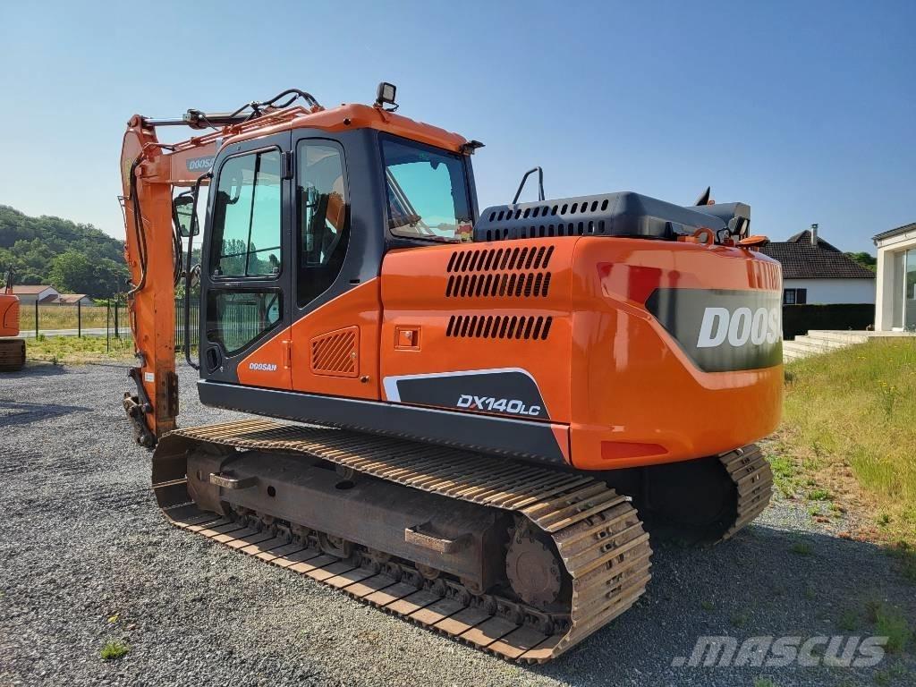 Doosan DX 140 LC-5 Gravemaskiner på larvebånd