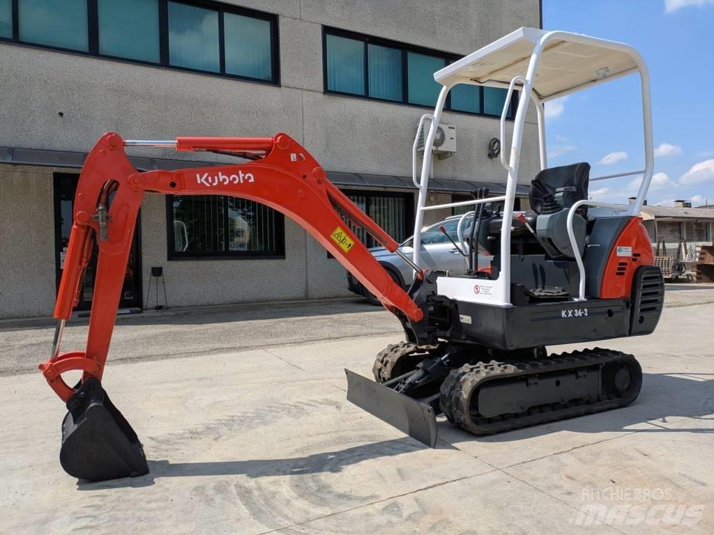 Kubota KX 36-3 Minigravemaskiner