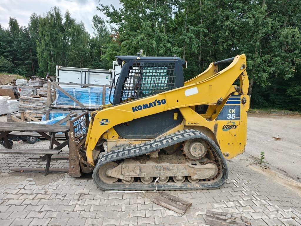 Komatsu CK 35 Minilæsser - skridstyret