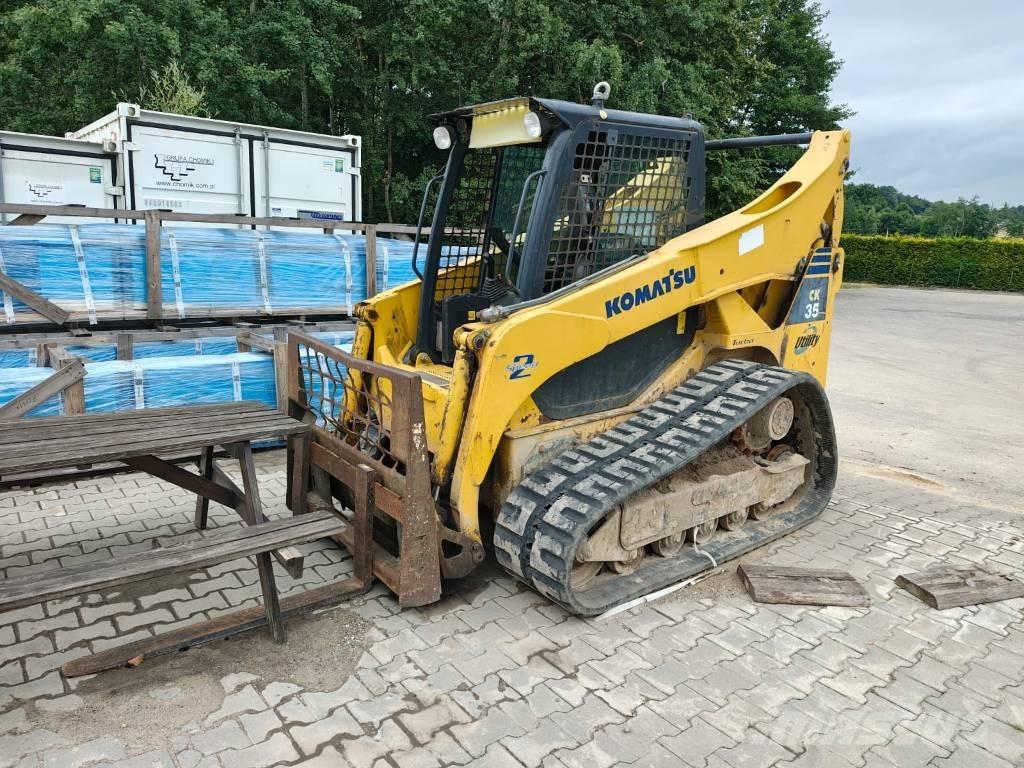 Komatsu CK 35 Minilæsser - skridstyret
