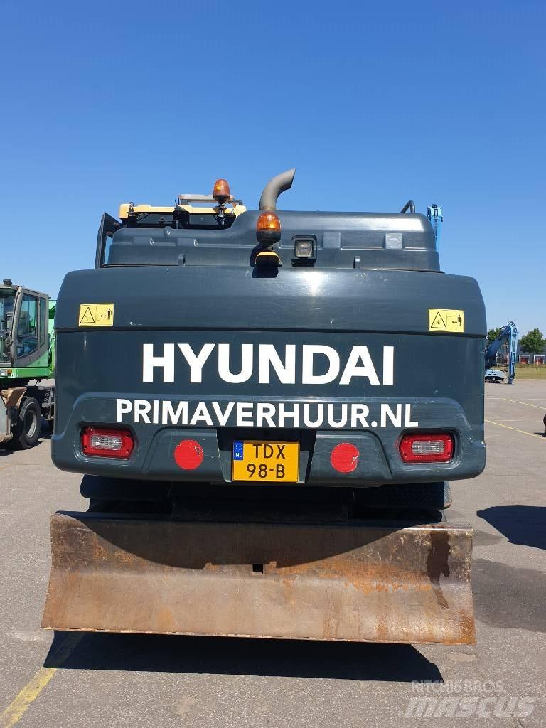 Hyundai HW160 Gravemaskiner på hjul